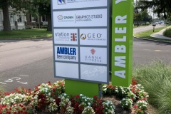 Monument Sign Facing Bensalem