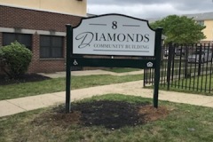 Community Sign Near Bensalem Apartments