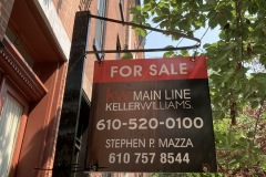 Media, PA Realtor Sign on Side of Building