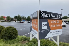 Custom Real Estate Signs in Bensalem Parking Lot