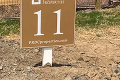 Numbered Bensalem Realtor Signs