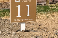 Numbered Bensalem Realtor Signs