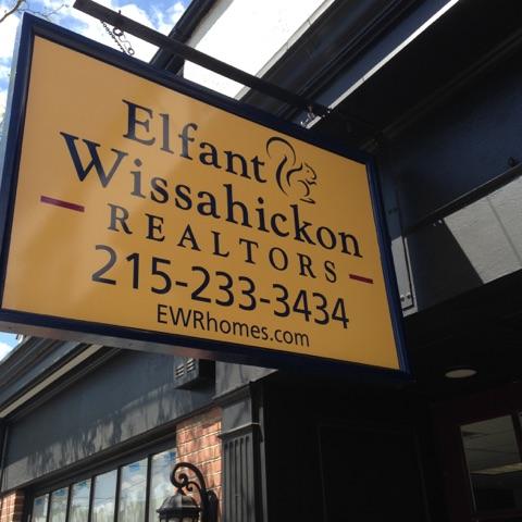 Storefront Signs for realtors in Bryn Mawr