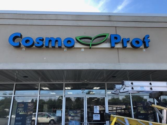 Cosmo Prof Business Sign in Ardmore, Bensalem, Bryn Mawr, Media, and Philadelphia